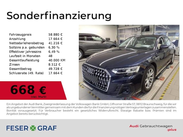 Audi A8 50 TDI Quattro