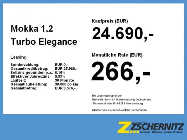 Opel Mokka 1.2 Turbo Elegance Turbo