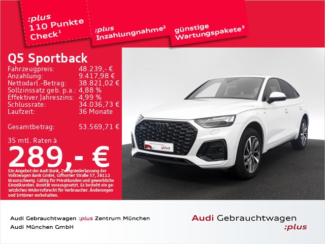 Audi Q5 40 TDI Quattro S-Tronic Sportback