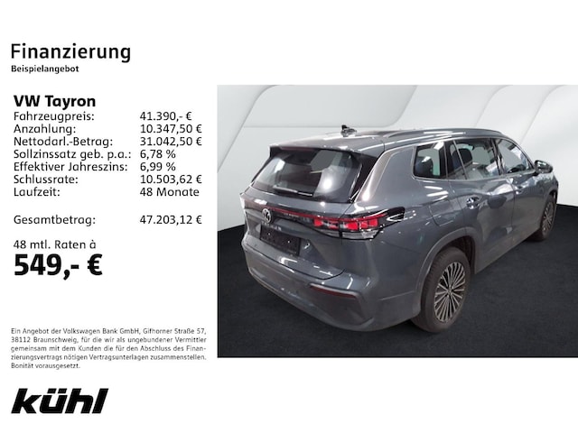 Volkswagen Tayron 2.0 TDI DSG IQ.Drive Life