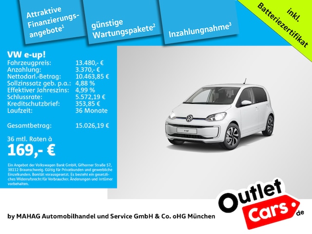 Volkswagen e-up! Active