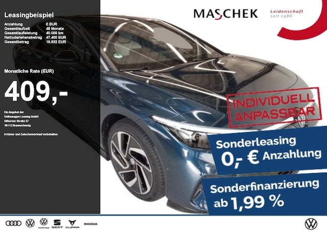 Volkswagen ID.7 Sonderleasing! IQLight Wärmep Anschlussg AHK HUD