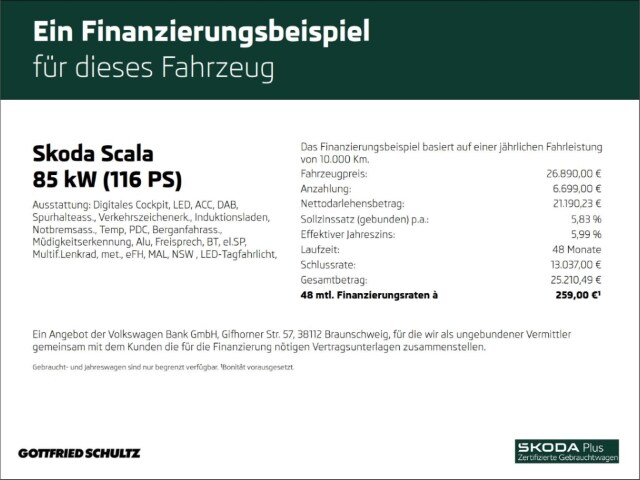 Skoda Scala Selection