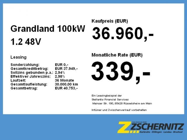Opel Grandland X GS-Line Grand Sport