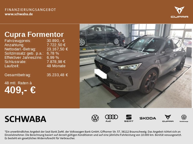 Cupra Formentor 1.4 e-Hybrid DSG VZ