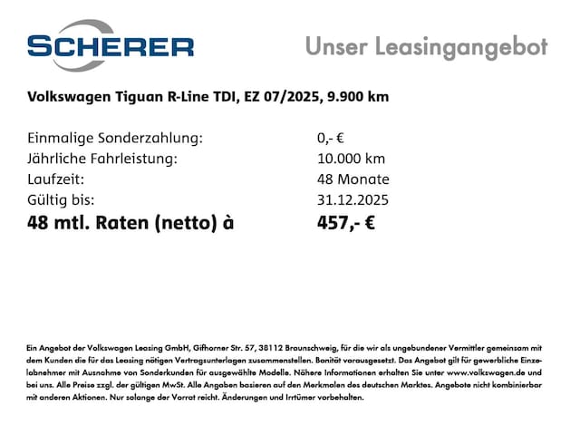 Volkswagen Tiguan IQ.Drive R-Line Style
