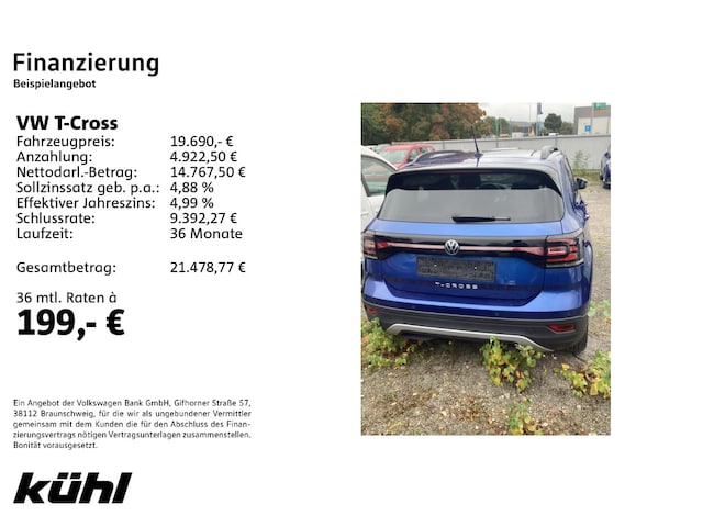 Volkswagen T-Cross 1.0 TSI