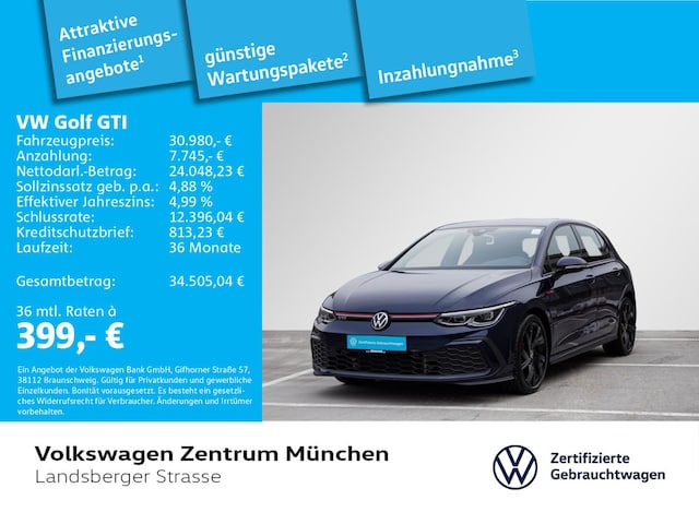 Volkswagen Golf 2.0 TSI DSG GTI Golf VIII