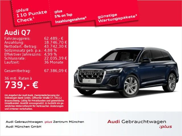 Audi Q7 50 TDI Quattro S-Line