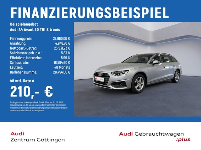 Audi A4 30 TDI Avant S-Tronic