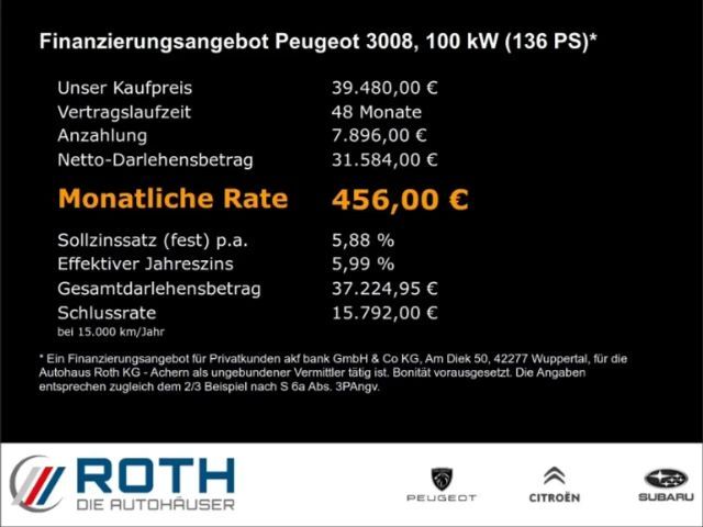 Peugeot 3008 Allure Pack Hybrid