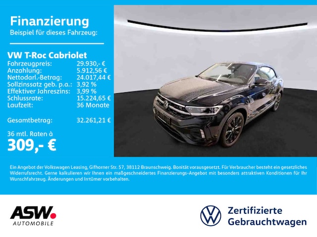 Volkswagen T-Roc 1.5 TSI Cabriolet DSG R-Line