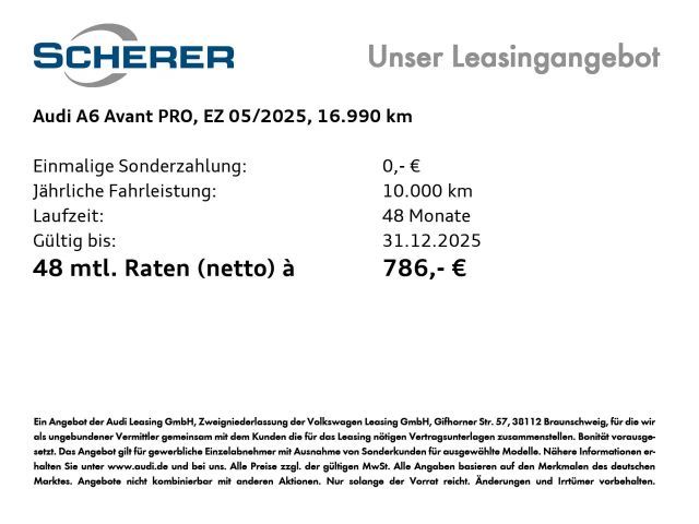 Audi A6 TFSI quatt. MMI exp. pro/Pano/Tech Pro/