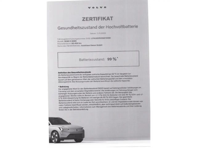 Volvo XC60 AWD Recharge T6 Ultra