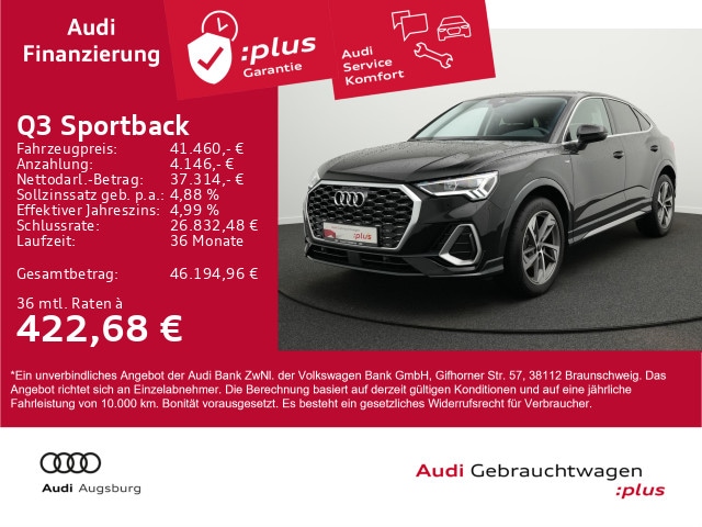 Audi Q3 35 TFSI S-Line S-Tronic Sportback