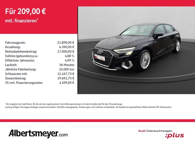 Audi A3 35 TFSI Sportback