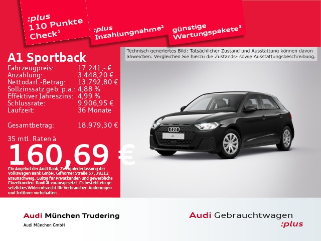 Audi A1 25 TFSI Sportback