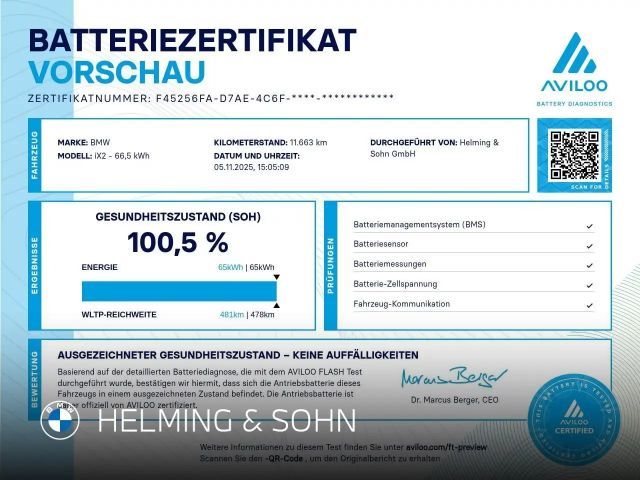 BMW iX2 Coupé M-Sport xDrive30