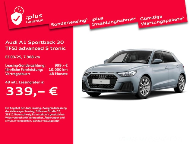 Audi A1 30 TFSI S-Tronic Sportback