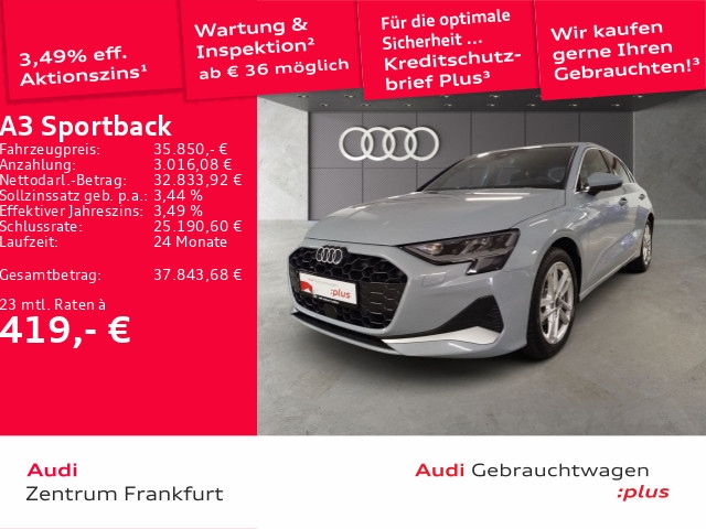 Audi A3 35 TDI S-Tronic Sportback