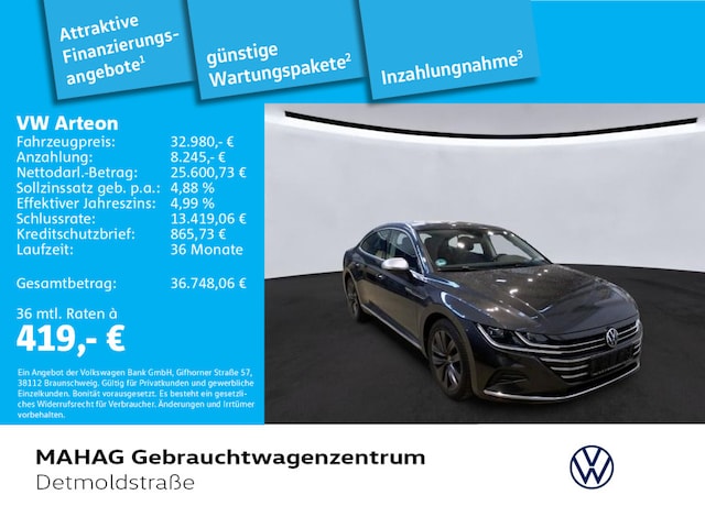 Volkswagen Arteon 2.0 TDI DSG Elegance Elegance