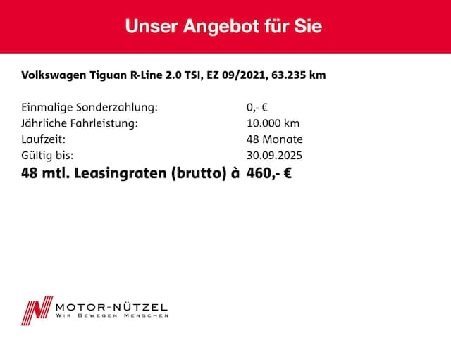 Volkswagen Tiguan 2.0 TSI DSG R-Line