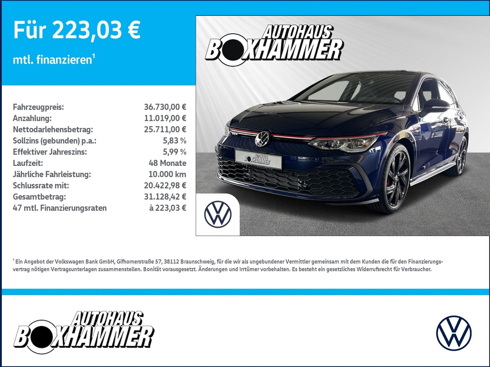 Volkswagen Golf DSG GTI Golf VIII IQ.Drive