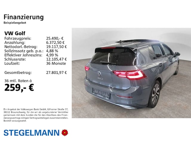 Volkswagen Golf 2.0 TDI DSG Golf VIII