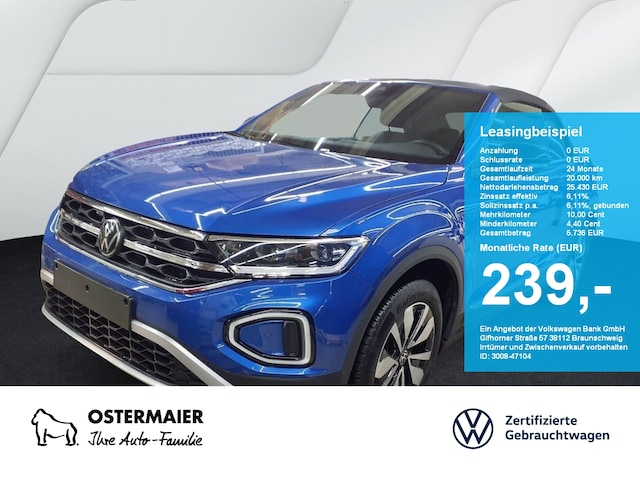Volkswagen T-Roc 1.0 TSI Cabriolet