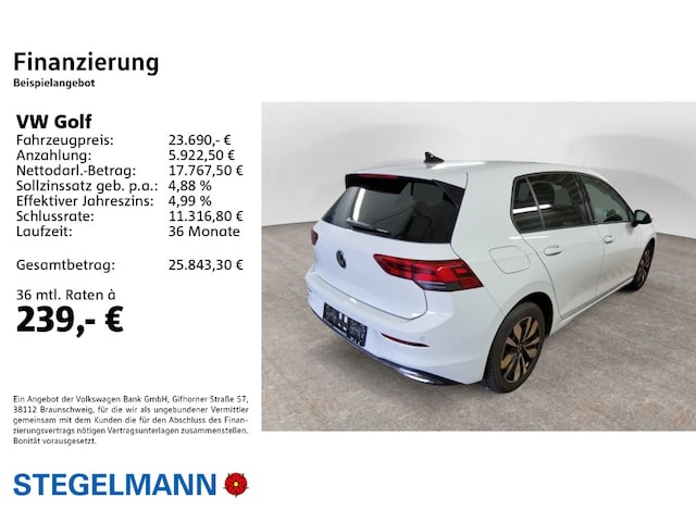 Volkswagen Golf 2.0 TDI Golf VIII Move