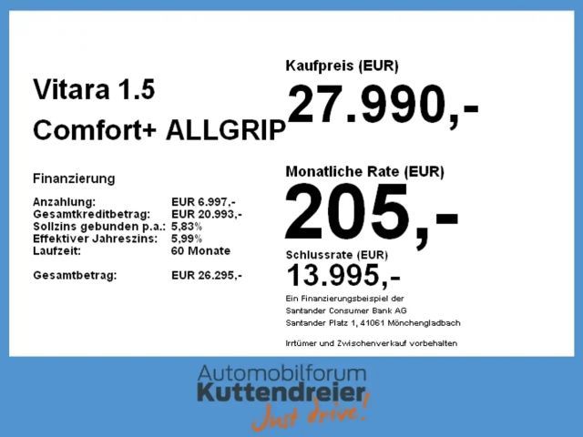 Suzuki Vitara AllGrip Comfort