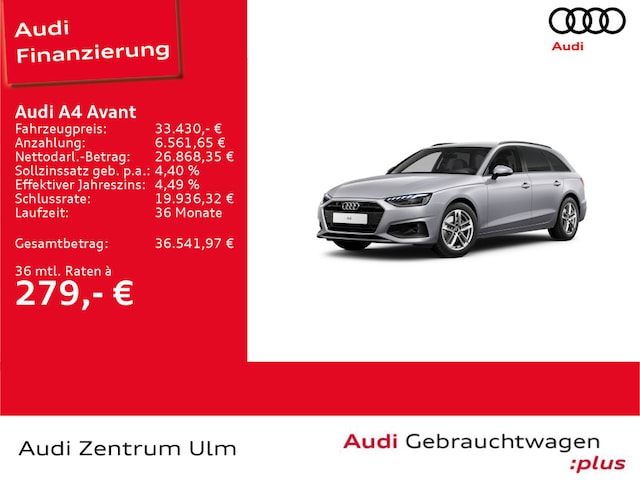 Audi A4 35 TFSI Avant S-Tronic