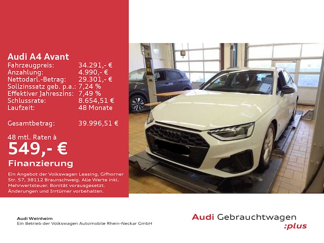 Audi A4 40 TDI Avant S-Line S-Tronic