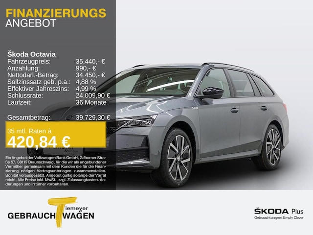 Skoda Octavia 1.5 TSI Combi Sportline