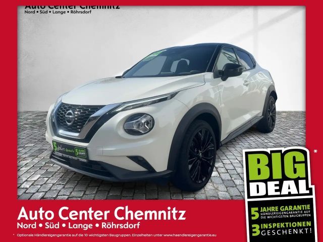 Nissan Juke DCT Enigma LED/Teilleder/Navi/AHZ/KAM/19''