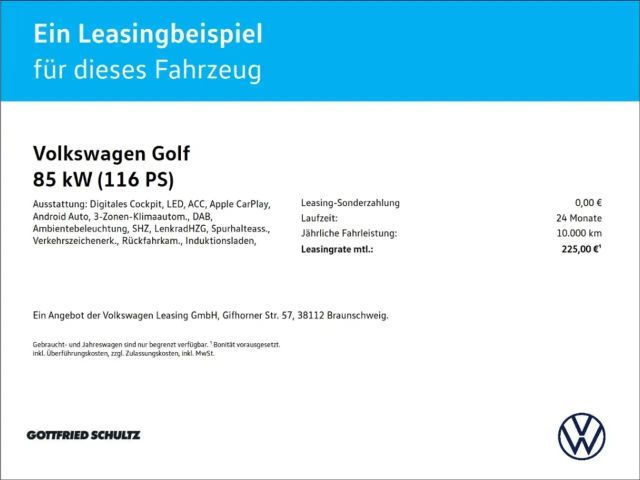 Volkswagen Golf 1.5 eTSI DSG Life