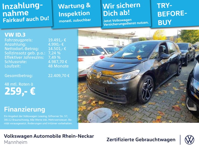 Volkswagen ID.3 City Performance Pure