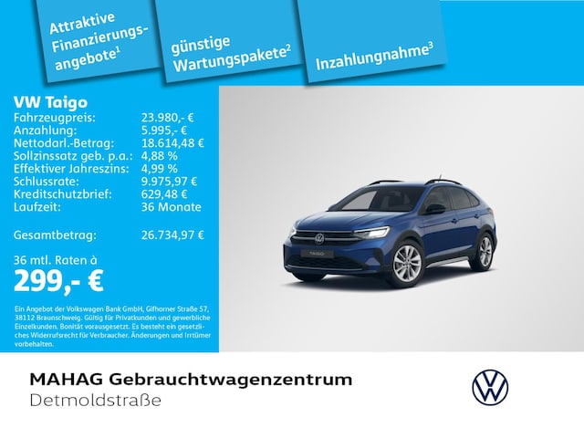 Volkswagen Taigo 1.0 TSI DSG