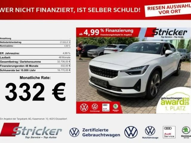 Polestar 2 Long range Pilot Single motor