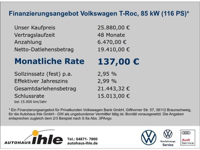 Volkswagen T-Roc Life