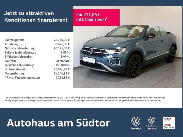 Volkswagen T-Roc 1.5 TSI Cabriolet Style