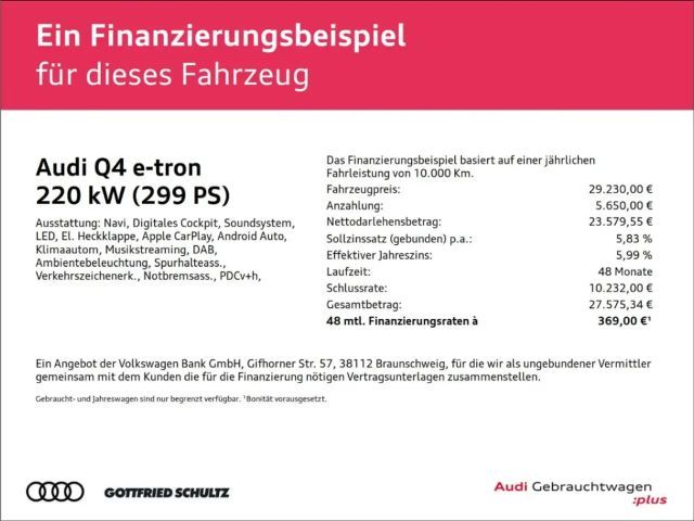 Audi Q4 e-tron 50 Quattro Sportback