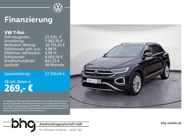 Volkswagen T-Roc 1.0 TSI Style