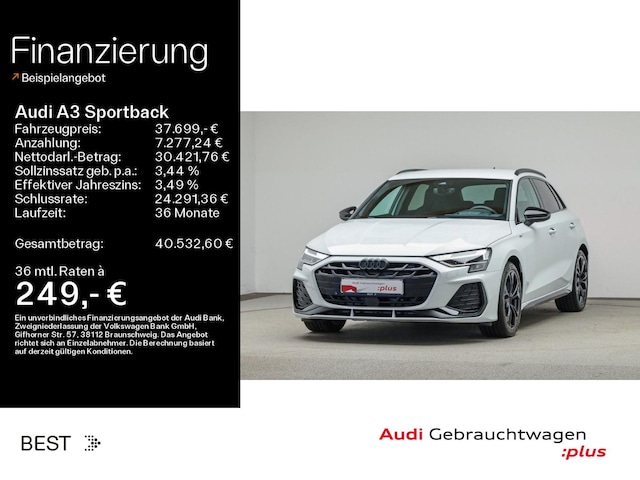 Audi A3 30 TFSI S-Line S-Tronic Sportback