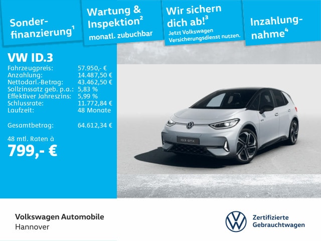 Volkswagen ID.3 GTX IQ.Drive Performance