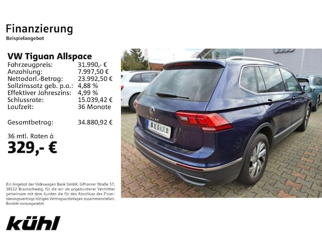 Volkswagen Tiguan 2.0 TDI Allspace DSG Life