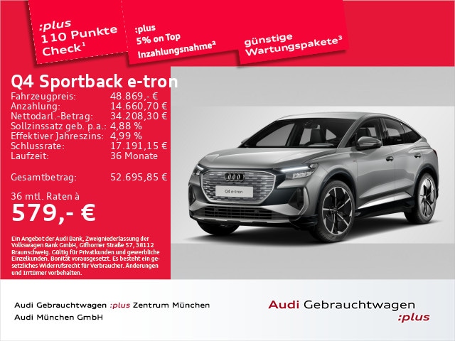 Audi Q4 e-tron Quattro Sportback