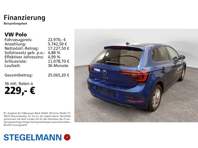 Volkswagen Polo 1.0 TSI DSG Style