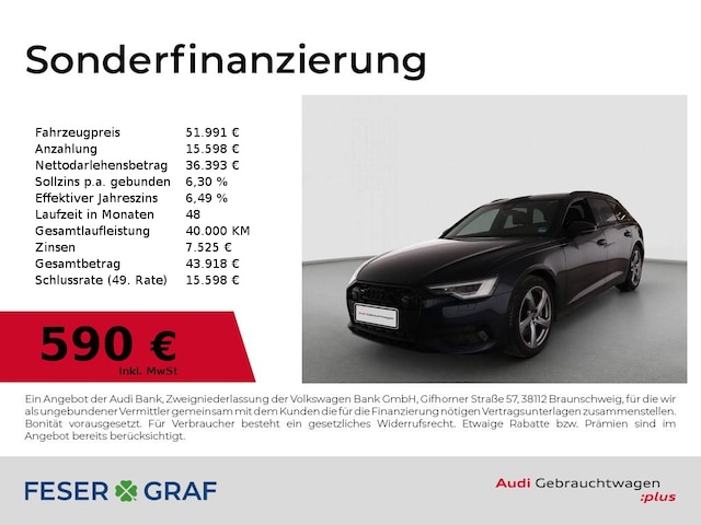 Audi A6 45 TDI Avant Quattro S-Tronic