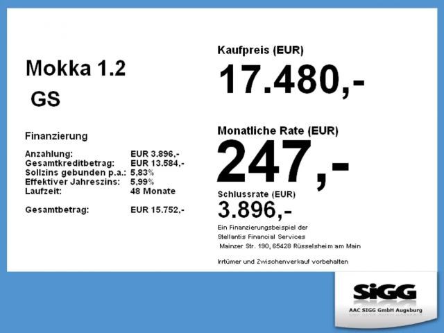 Opel Mokka GS-Line Grand Sport